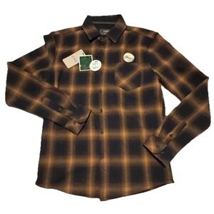 Nomad By Craft & Flow Shirt Mens Thermal Lined Long Sleeve Button Up Size Small